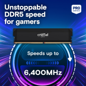 CRUCIAL Pamięć DDR5 Pro OC 32/6000(1*32GB) CL40 - CP32G60C40U5B - Zdjęcie 3