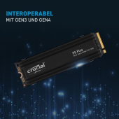 CRUCIAL Dysk SSD P5 Plus 1TB M.2 NVMe 2280 PCIe 4.0 Radiator  - CT1000P5PSSD5 - Zdjęcie 2