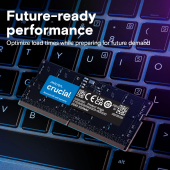 CRUCIAL Pamięć DDR5 SODIMM 16GB/5600 CL46 (16Gbit) Tray - CT16G56C46S5T - Zdjęcie 4
