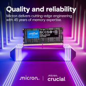 CRUCIAL Pamięć do notebooka DDR5 CSODIMM 32GB (1*32GB)/6400 CL52 - CT32G64C52CS5 - Zdjęcie 5