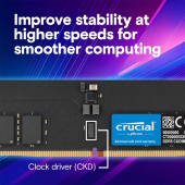 CRUCIAL Pamięć DDR5 64GB/6400 CL52 CUDIMM - CT64G64C52CU5 - Zdjęcie 4