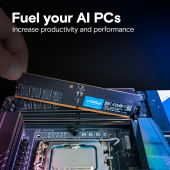 CRUCIAL Pamięć DDR5 64GB/6400 CL52 CUDIMM - CT64G64C52CU5 - Zdjęcie 6