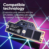 CRUCIAL Pamięć do notebooka DDR5 LPCAMM2 64GB/7500 LPDDR5X - CT64G75C2LP5X - Zdjęcie 4