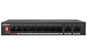 DAHUA Przełącznik PFS3010-8ET-96-V2 8 portowy switch POE  - 6923172507556 - Zdjęcie 1