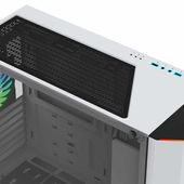 DEEPCOOL Obudowa ATX Earlkase RGB WH  - DP-ATX-ERLKWH-GLSRGB - Zdjęcie 3