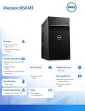 DELL Precision 3650MT Win11Pro i7-11700/512GB/2TB/32GB/DVDRW/Nvidia P2000/KB216/MS116/3Y BWOS - 1027126918442 - Zdjęcie 5