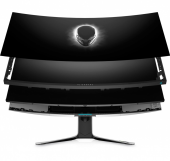 DELL Monitor Alienware AW3821DW 37.5 cali Curved NVIDIA G-Sync Ultimate NanoIPS 4K (3840x1600) /21:9/DP/2xHDMI/5xUSB 3.2/3Y AES&PPE - 210-AXQM - Zdjęcie 2