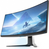 DELL Monitor Alienware AW3821DW 37.5 cali Curved NVIDIA G-Sync Ultimate NanoIPS 4K (3840x1600) /21:9/DP/2xHDMI/5xUSB 3.2/3Y AES&PPE - 210-AXQM - Zdjęcie 1