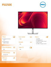 DELL Monitor P3225DE 31.5 cala IPS LED QHD (2560x1440)/16:9/HDMI/DP/USB-C/3xUSB 3.2/RJ45/3Y AES - 210-BRDP - Zdjęcie 7