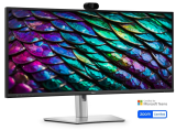 DELL Monitor P3426WEB 34 cale IPS Zakrzywiony WQHD (3440x1440)/21:9/HDMI/DP/4xUSB/2xUSB-C/RJ45/Kamera/Głośniki/3Y - 210-BVHQ - Zdjęcie 2