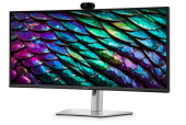 DELL Monitor P3426WEB 34 cale IPS Zakrzywiony WQHD (3440x1440)/21:9/HDMI/DP/4xUSB/2xUSB-C/RJ45/Kamera/Głośniki/3Y - 210-BVHQ - Zdjęcie 3