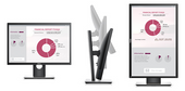 DELL Monitor 21.5 P2217 TN LED WSXGA+ (1680x1050) /16:10/HDMI/DP/VGA/2xUSB 2.0/3xUSB 3.0/3Y PPG - 210-AJCG - Zdjęcie 1