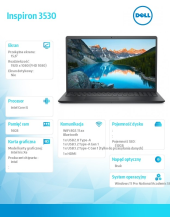 DELL Laptop Inspiron 15 3530 Win11Pro EDU/Academic i5-1334U/16GB/512GB/15.6 FHD/Iris Xe/Non-Bcklit Kb/3C/3YOS - 3400013574976.1_Inspiron15 - Zdjęcie 5