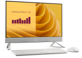 Komputer Dell 27 All-in-One EC27250 Win11Pro 7-150U/32GB/2TB/27.0 FHD/Intel Graphics/Cam/WLAN + BT/Backlit Kb/3Y ProSupport - EC27250_RPLU-R_010 - Zdjęcie 3