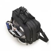 DICOTA Torba do notebooka 14-15.6 cali Eco Top Traveller Twin PRO, czarna - D30844-RPET - Zdjęcie 5