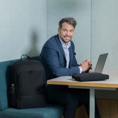 DICOTA Plecak do notebooka 15-17.3 cali Eco Base, czarny - D30913-RPET - Zdjęcie 5