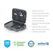 DICOTA Torba na laptopa Eco Multi BASE 15-17.3 cala szara - D30915-RPET - Zdjęcie 12