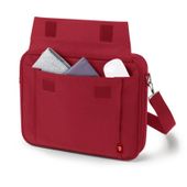 DICOTA Torba na laptopa Eco Multi BASE 15-17.3 cala czerwona - D30917-RPET - Zdjęcie 9