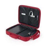 DICOTA Torba na laptopa Eco Multi BASE 15-17.3 cala czerwona - D30917-RPET - Zdjęcie 10
