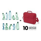 DICOTA Torba na laptopa Eco Multi BASE 15-17.3 cala czerwona - D30917-RPET - Zdjęcie 11
