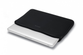 DICOTA Etui na laptopa Perfect Skin 15-15.6 cala czarne - D31188-RPET - Zdjęcie 3