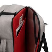DICOTA Plecak na notebooka 13-15.6 Dual Plus EDGE szary - D31716 - Zdjęcie 9