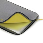 DICOTA Etui  Skin FLOW 13-14.1 szary/żółty  - D31743 - Zdjęcie 2