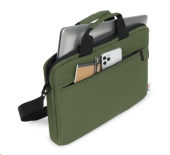DICOTA Torba do notebooka 13-14.1 cali BASE XX Slim Case oliwkowa zieleń - D31959 - Zdjęcie 3