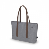 DICOTA Torba na laptopa 13-14,1 cali Shopper Eco Motion jasnoszara - D31978-RPET - Zdjęcie 1