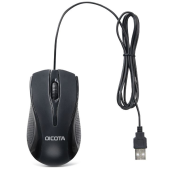 DICOTA Mysz przewodowa USB 1200 DPI  - D32011 - Zdjęcie 3