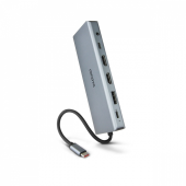 DICOTA Stacja dokująca USB-C 13 w 1 Dock 4K HDMI/DP PD 100W  - D32065 - Zdjęcie 4