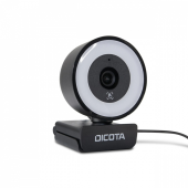 DICOTA Kamera internetowa Ringlight 5MP  - D32066 - Zdjęcie 2