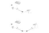 DIGITUS Zestaw pasywnych kabli PoE FastEthernet 10/100Mbps DC 5.5mm/2.1mm - DN-95001 - Zdjęcie 1