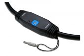 DIGITUS Kabel połączeniowy HDMI HighSpeed ze wzmacniaczem 1080p 60Hz FHD Typ HDMI A/HDMI A M/M 40m Czarny - AK-330105-400-S - Zdjęcie 2