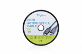 DIGITUS Kabel połączeniowy hybrydowy HDMI AOC | HDMI-A męski-męski | HDMI 2.1 | UHD-2 8K@60Hz | 48Gbps |HDR, eARC, HDCP 2.2, CEC | 60m - AK-330126-600-S - Zdjęcie 2