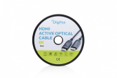 DIGITUS Kabel połączeniowy hybrydowy HDMI AOC | HDMI-A męski-męski | HDMI 2.1 | UHD-2 8K@60Hz | 48Gbps |HDR, eARC, HDCP 2.2, CEC | 70m - AK-330126-700-S - Zdjęcie 2