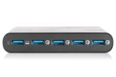 DIGITUS Uniwersalna podróżna ładowarka USB, 80W Quick Charge 3.0, 12 adapterów, 3 kable (EU/US/UK), czarna - DA-10193 - Zdjęcie 6