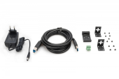 DIGITUS Hub/Koncentrator przemysłowy 7-portowy USB 3.0 SuperSpeed aktywny, metalowa konstrukcja, szyna DIN - DA-70258-1 - Zdjęcie 8