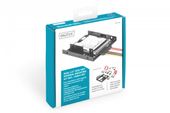 DIGITUS Ramka montażowa/Adapter SSD/HDD 2x 2.5" do 3.5" (ATA, SATA, SSD) metalowa ,zestaw z kablami, czarna - DA-70434 - Zdjęcie 2