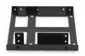 DIGITUS Ramka montażowa/Adapter SSD/HDD 2x 2.5" do 3.5" (ATA, SATA, SSD) metalowa ,zestaw z kablami, czarna - DA-70434 - Zdjęcie 5