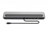 DIGITUS Stacja dokująca USB-C 12 portowa, max. 8K/30Hz z HDR, HDMI, DP, max. 3 monitory (MST), USB-C 3.2 Gen2, Gigabit Ethernet, SD/Micro SD, PD 100W - DA-70919 - Zdjęcie 5