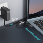 DIGITUS Stacja dokująca USB-C 12 portowa, max. 8K/30Hz z HDR, HDMI, DP, max. 3 monitory (MST), USB-C 3.2 Gen2, Gigabit Ethernet, SD/Micro SD, PD 100W - DA-70919 - Zdjęcie 9