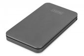 DIGITUS Obudowa zewnętrzna USB 3.0 Type-C na dysk SSD/HDD 2.5 cala SATA III, 9.5/7 mm, Aluminiowa - DA-71113-1 - Zdjęcie 2