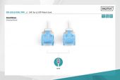 DIGITUS Patch cord U/UTP kat.5e PVC 2m Biały  - DK-1512-020/WH - Zdjęcie 2