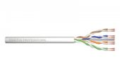 DIGITUS Kabel teleinformatyczny patchcordowy kat.6A, U/UTP, linka, AWG 26/7, LSOH, 100m, szary, karton - DK-1613-A-P-1 - Zdjęcie 1