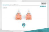 DIGITUS Patch cord nieekranowany U/UTP Kat.6 AWG 26/7 miedź LSOH 0,25m Szary - DK-1617-0025 - Zdjęcie 2