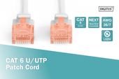 DIGITUS Patch cord nieekranowany U/UTP Kat.6 AWG 26/7 miedź LSOH 0,25m Szary - DK-1617-0025 - Zdjęcie 4