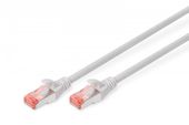 DIGITUS Patch cord S/FTP kat.6 LS0H 1m Szary  - DK-1644-010 - Zdjęcie 1