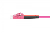 DIGITUS Patch cord światłowodowy FO LC-LC MM 50/125 OM4 duplex LSOH 1m - DK-2533-01-4 - Zdjęcie 3