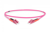 DIGITUS Patch cord światłowodowy FO LC-LC MM 50/125 OM4 duplex LSOH 1m - DK-2533-01-4 - Zdjęcie 4